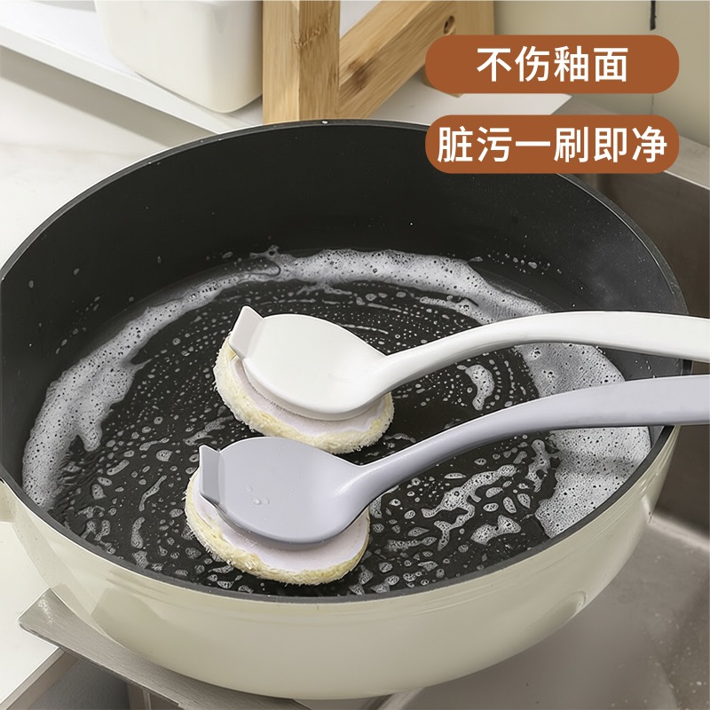 天然丝瓜络锅刷不沾油洗碗刷厨房清洁去污家用洗碗神器厂家批发