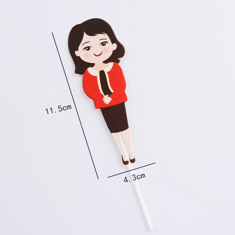 레이디 빨간 옷