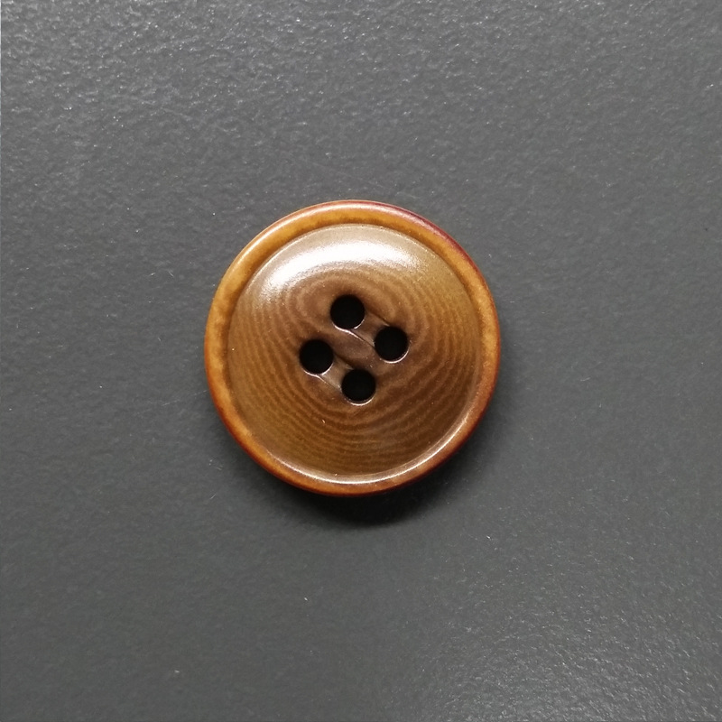 象牙果男女职业服装果实扣黑色西裤扣西装四眼扣批发BUTTON