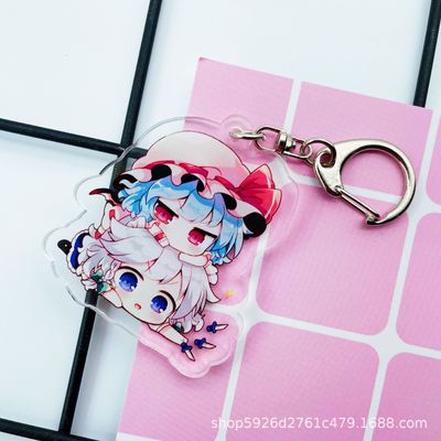 動漫周邊定制亞克力立牌人形擺件亞克力鑰匙扣定制挂件站牌定做