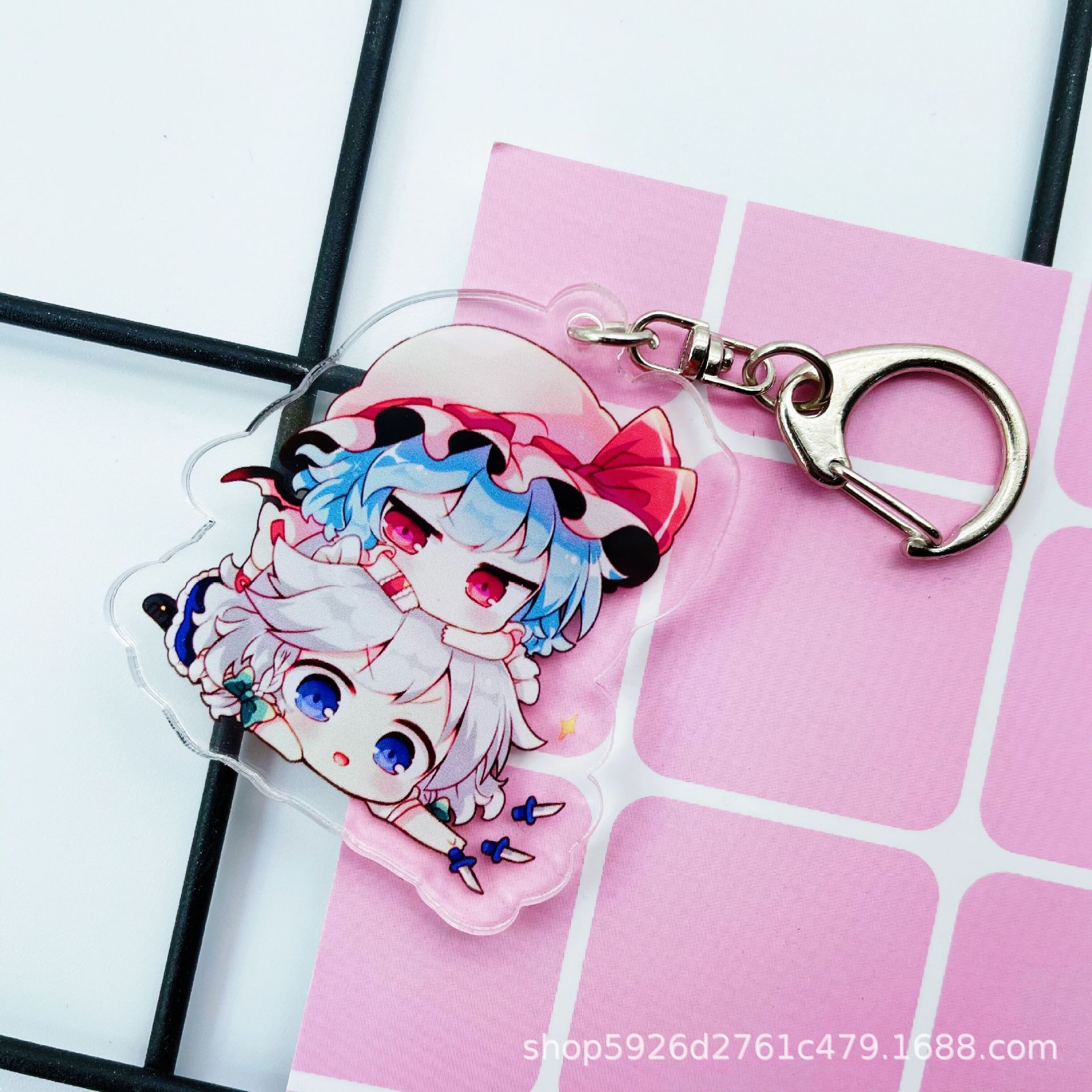 動漫周邊定制亞克力立牌人形擺件亞克力鑰匙扣定制挂件站牌定做