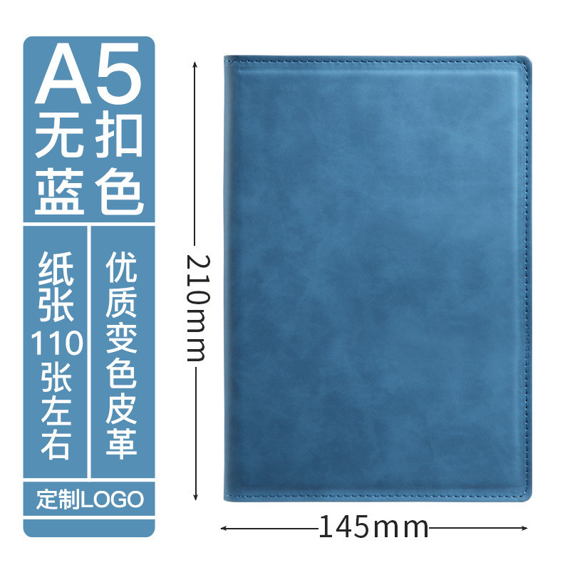 Juego de caja de regalo de cuaderno de negocios simple Juego de cuenta manual de logotipo imprimible personalizado A5 Bloc de notas