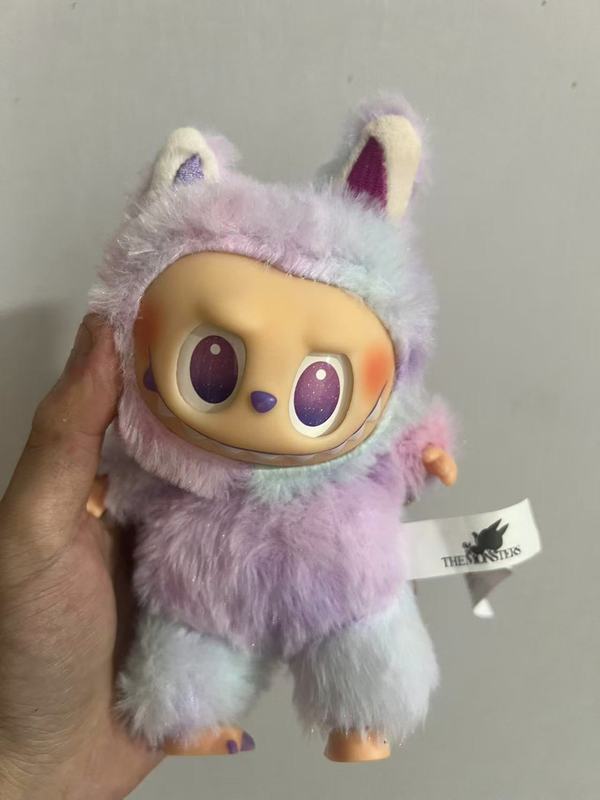 高品质拉布布.代前方高能马卡龙搪胶脸潮玩系列毛绒公仔盲盒包邮|undefined