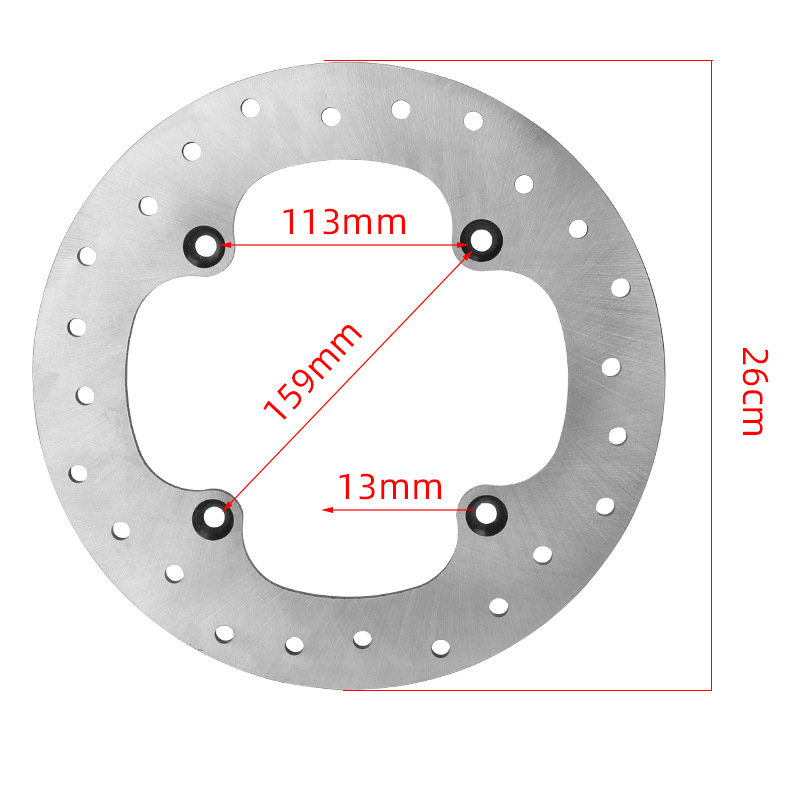 Suitable for Bombardier X3 Utv Front and Rear Brake Disc Off-Road Motorcycle Modification Accessories