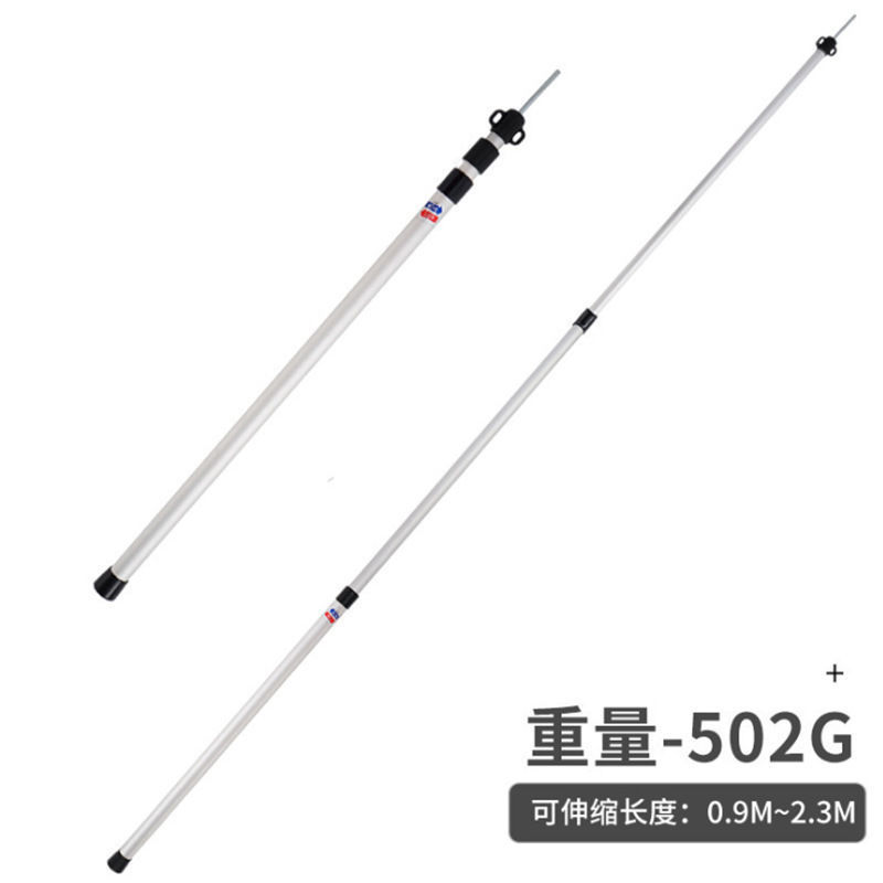 High-end three-section telescopic aluminum pole aluminum tube outdoor tent camp Post tent Hall bracket adjustable canopy support pole