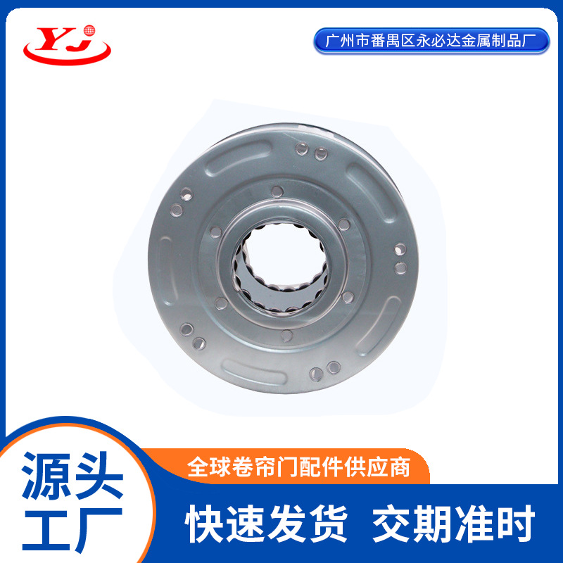 现货直供卷闸门双层弹簧盒尼龙珠弹簧盒供应各种卷闸拉闸配件厂家