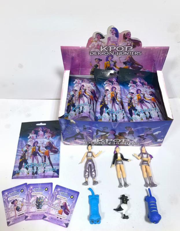 跨境 猎魔女团手办公仔明星拆拆乐摆件周边游戏公仔盲袋盲盒|undefined
