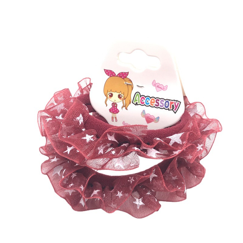 2 piezas de la tarjeta de pedido engrosada sin costura alta cordón elástico tirar constantemente banda de pelo banda de goma uno o dos yuanes tienda accesorios para el cabello accesorios para la cabeza