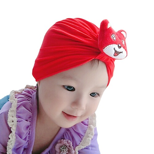 Baby Hat Summer Thin Breathable Socks Set 0-12 Months Newborn Baby Fashionable Cartoon Indian Hat