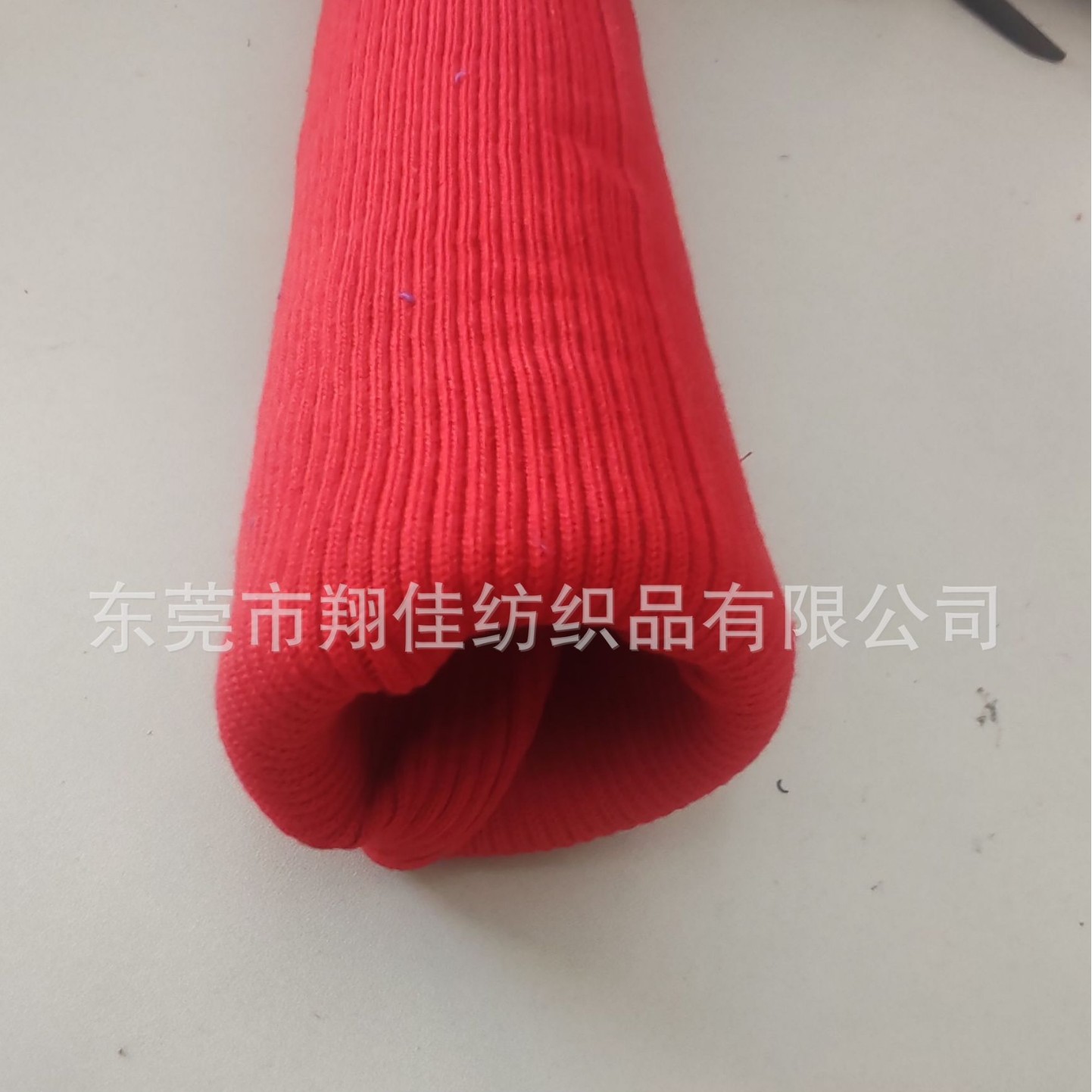 无缝小圆筒罗纹袖口 无逢罗纹2*2无缝针织筒布 小圆筒罗纹套管