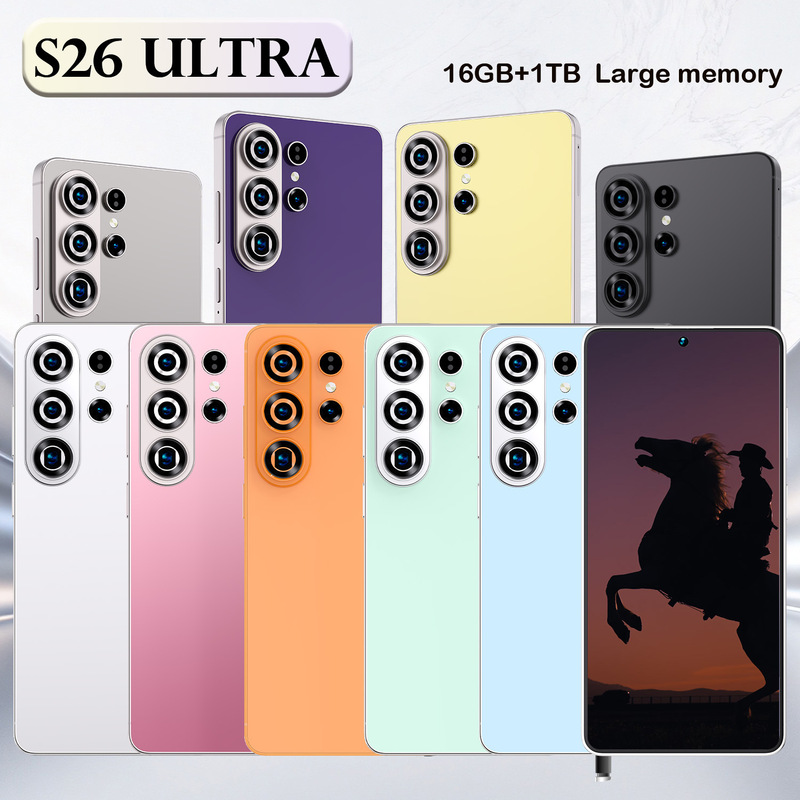 Cugo Cross-Border Mobile Phone S26Ultra4+64 Built-In Pen 4g 6.99inch Universal Official Case Cross-Border Smartphone