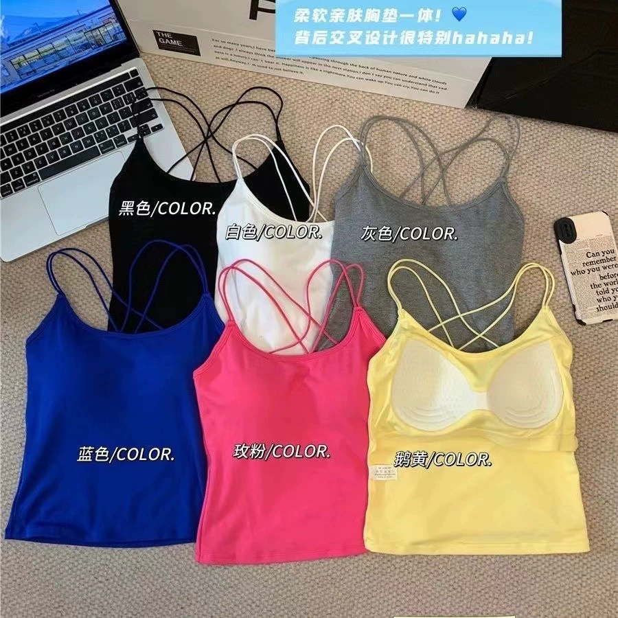 Кросс-плечевой ремень с открытой спиной жилет с подтяжкой женщины