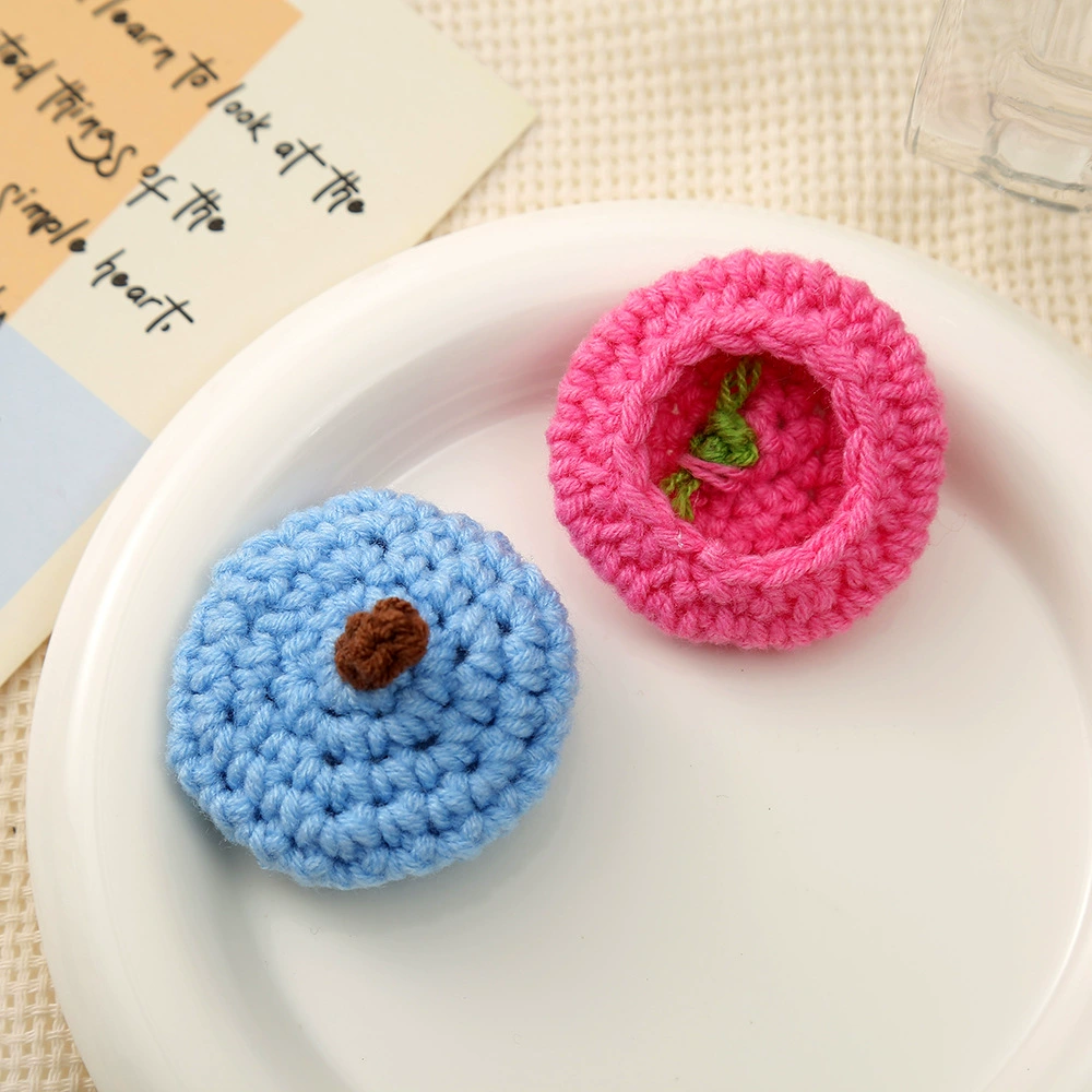 Woolen crochet, small hat, knitted beret, doll, accessory, new collection, handmade