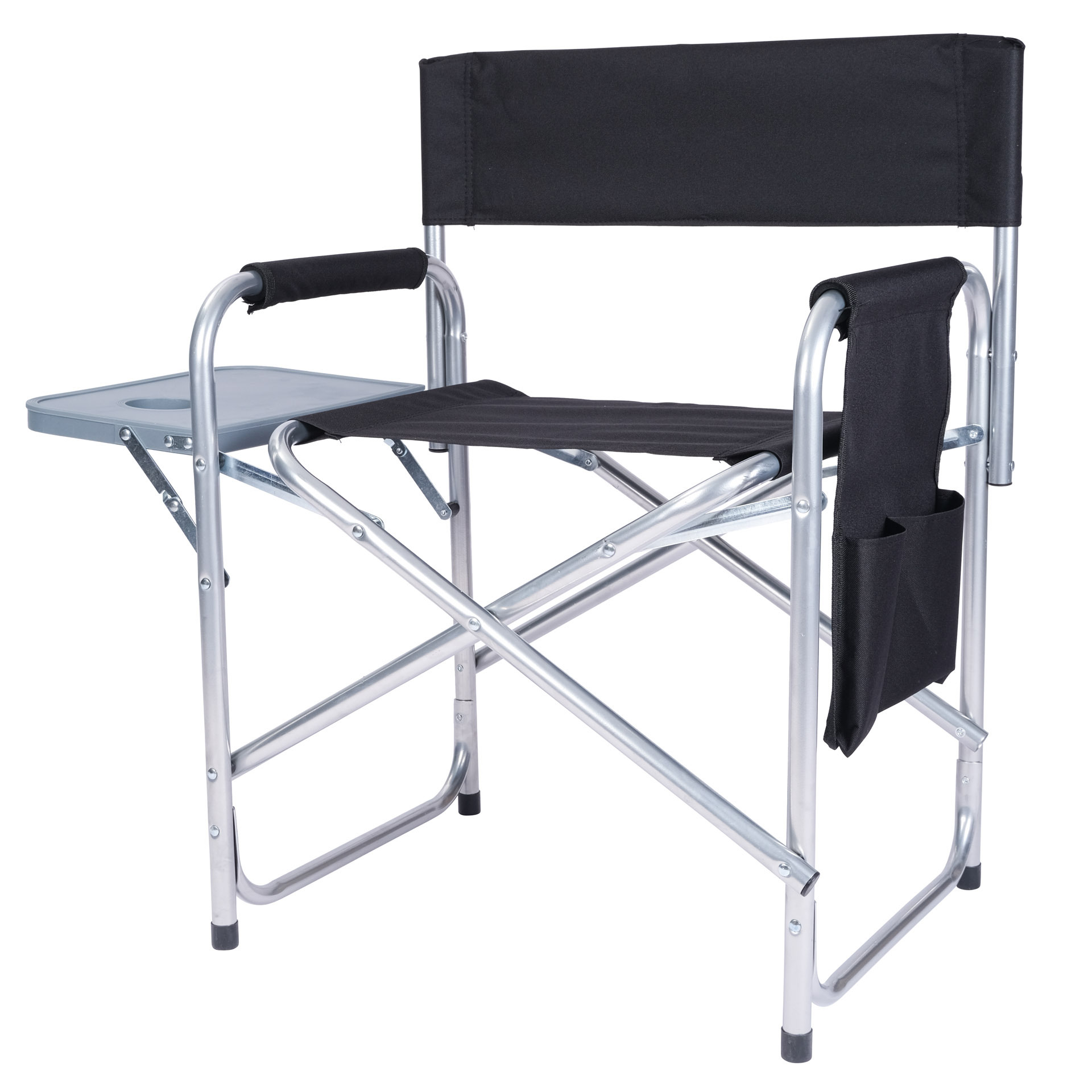 [Daxuan Outdoor] Silla de director de campamento de montaña plegable Silla de camping Mesa de respaldo de malla Silla de playa de tela Oxford