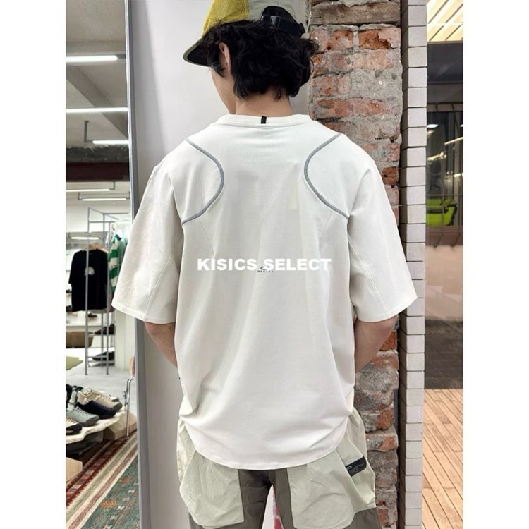 レトロな機能感 #   25ssOAK 日本限定 3M 反射糸機能 ルーズカジュアル半袖Tシャツ|undefined