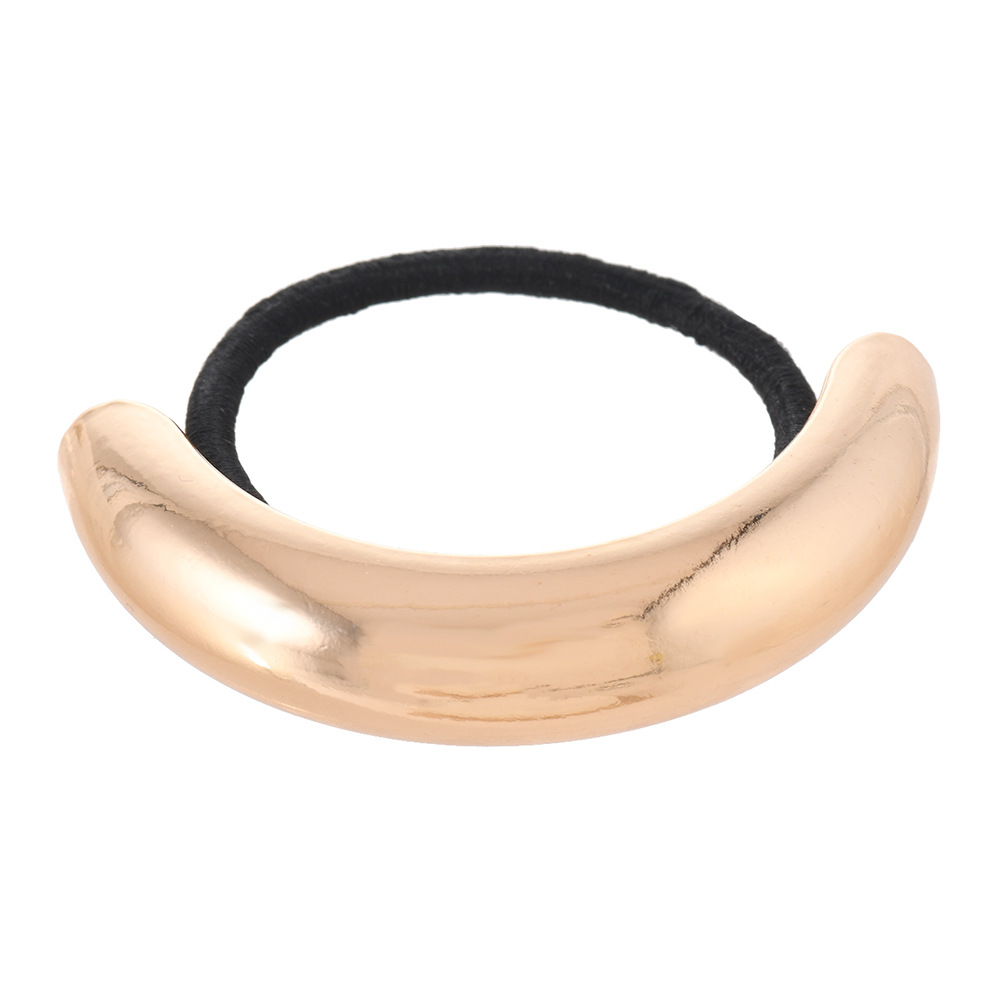 Cuerda para el cabello de metal de viento frío minimalista, anillo para el cabello de aleación, nuevo estilo coreano, coleta de caballo de alta calidad, corbata para el cabello, corbata para el cabello, corbata para el cabello