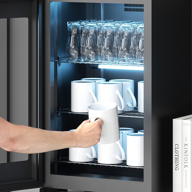 Uv Tea Cup Disinfection Cabinet Tea Set Wine Glass Commercial Office Tea Room Hotel Hotel Small Home Desktop