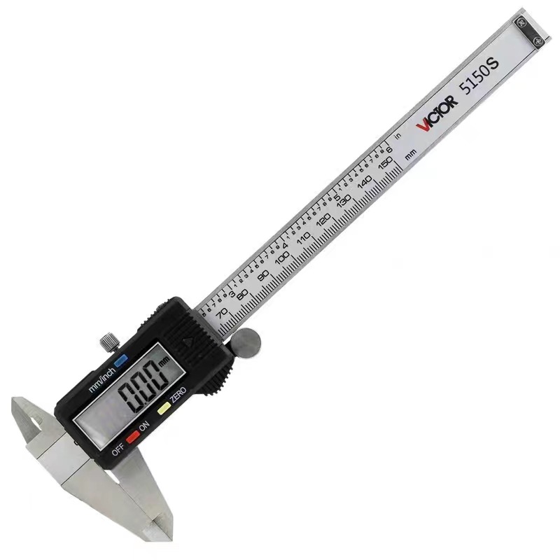 VICTOR胜利不锈钢数显游标卡尺VC5150G/5200G/5300G高精度公制尺