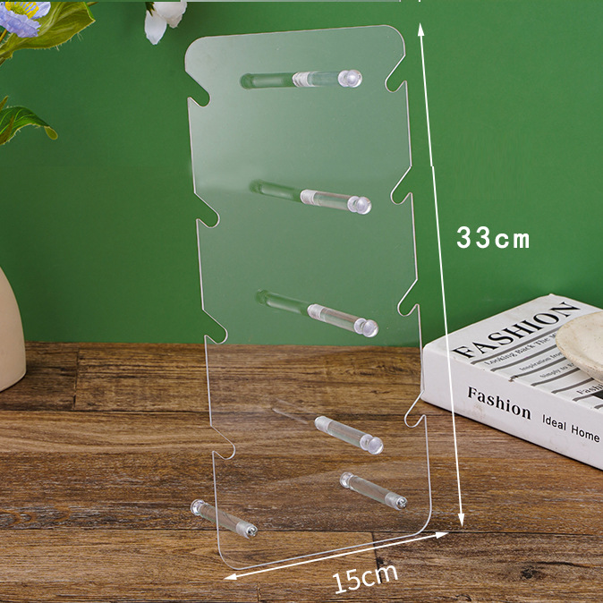 아크릴 안경 디스플레이 랙 4 쌍