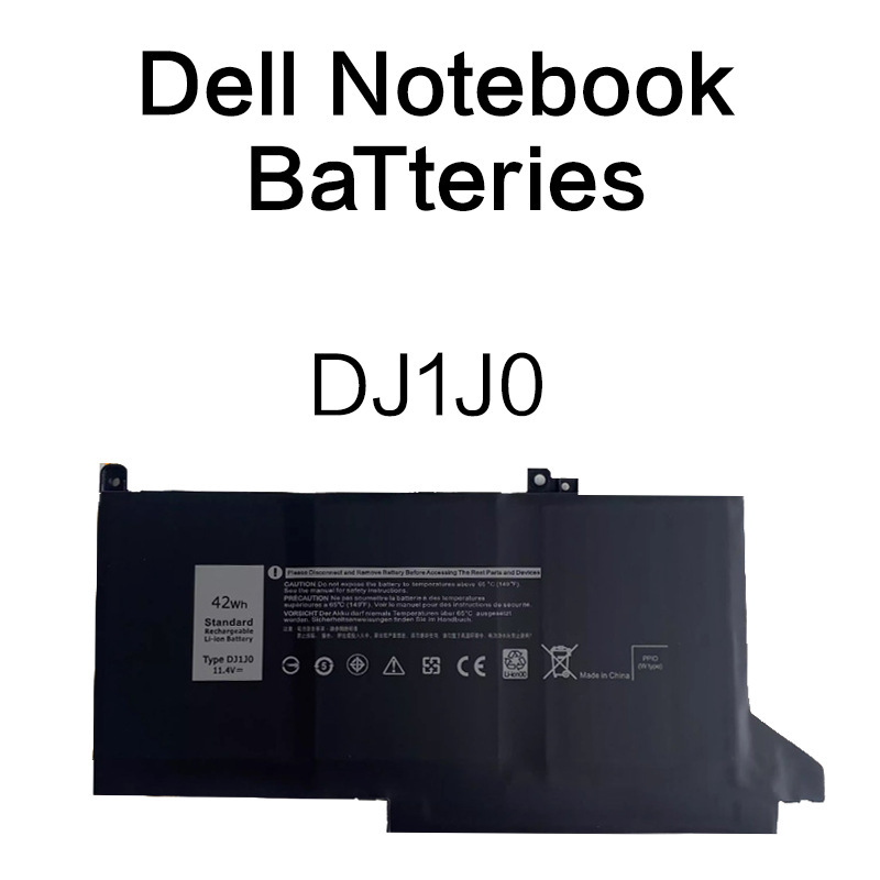 Suitable for Dell Dj1J0 Latitude 7280 7380 7480 7290 Laptop Battery 3300Mah