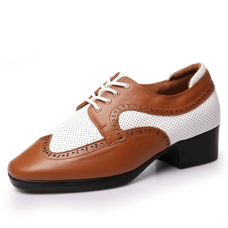 Крутой цвет Бетти весна осень и зима на открытом воздухе для взрослых мужчин современные танцевальные матросские танцы бальные танцы туфли на высоком каблуке Танцевальная обувь