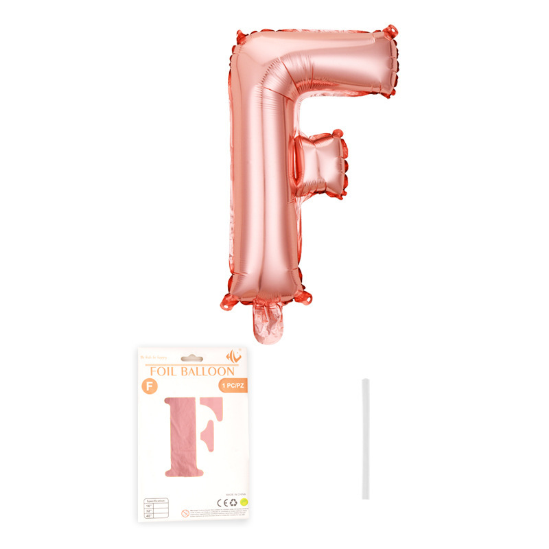 Tarjeta de papel independiente con letras de 32 pulgadas, embalaje fino, embalaje de globos de papel de aluminio, versión estadounidense, película de aluminio delgada, globo flotante al por mayor image 36