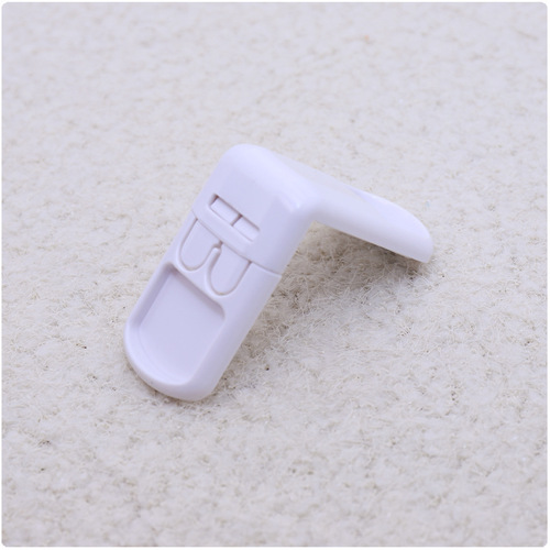 2024 New 3 Colors 90 Degree Lock Wardrobe Lock Door Lock White Double Snap Multifunctional Safety Right Angle Lock Baby Supplies