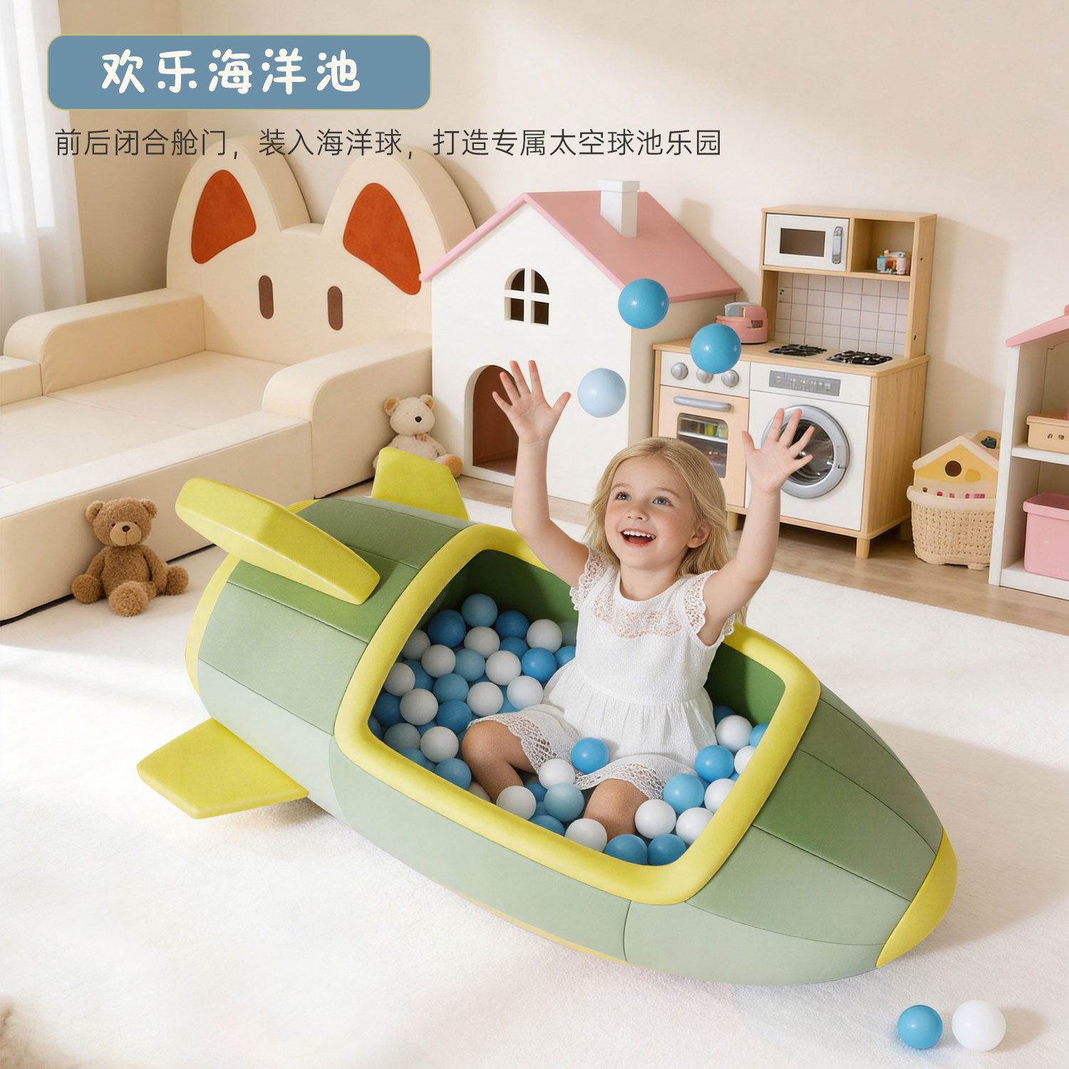 Nuevo colchón plegable transfronterizo para niños, cama de almacenamiento con cojín plegable perezoso, cama de almacenamiento para bebés, cama de juguete para niños