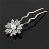 Universal Chinese hairpin, metal advanced hairgrip from pearl, simple and elegant design, high-quality style