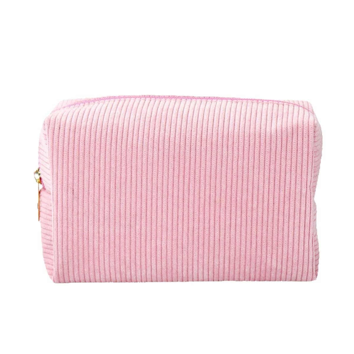 Fashionable capacious handheld brand cosmetic bag for traveling, organizer bag