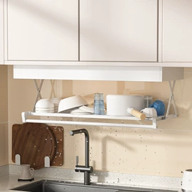 厨房置物架;沥水碗架;拉篮