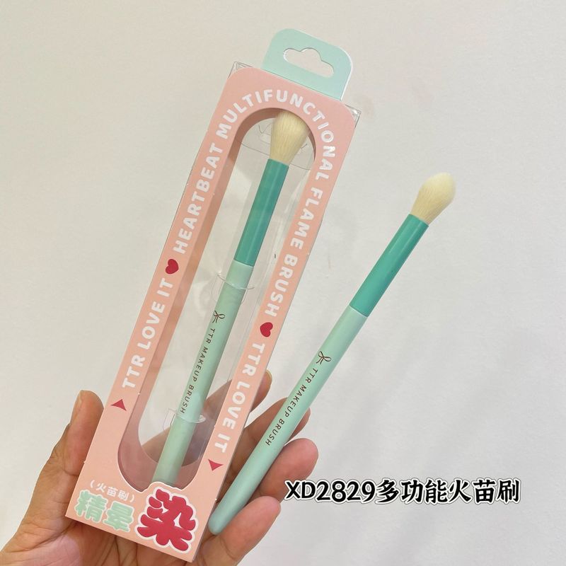 TTR新型セットブラシ携帯型化粧ブラシ散粉ポイントカラー超江薄刃多機能詳細アイライナーブラシ|undefined