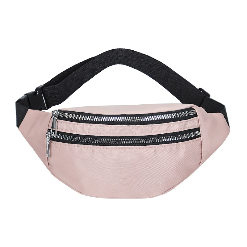 Sports Belt Bag, Korean Style, Waterproof and Spacious Waist Pack, Adjustable Strap (16×15×1.5 cm)