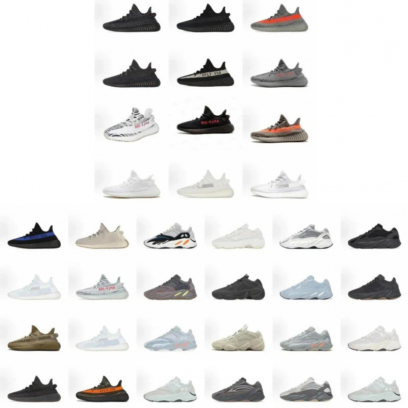 Putian Shoes Pure Original Wholesale Og Yeezy 350/700/500 Fly Woven Fabric Popcorn Midsole Soft