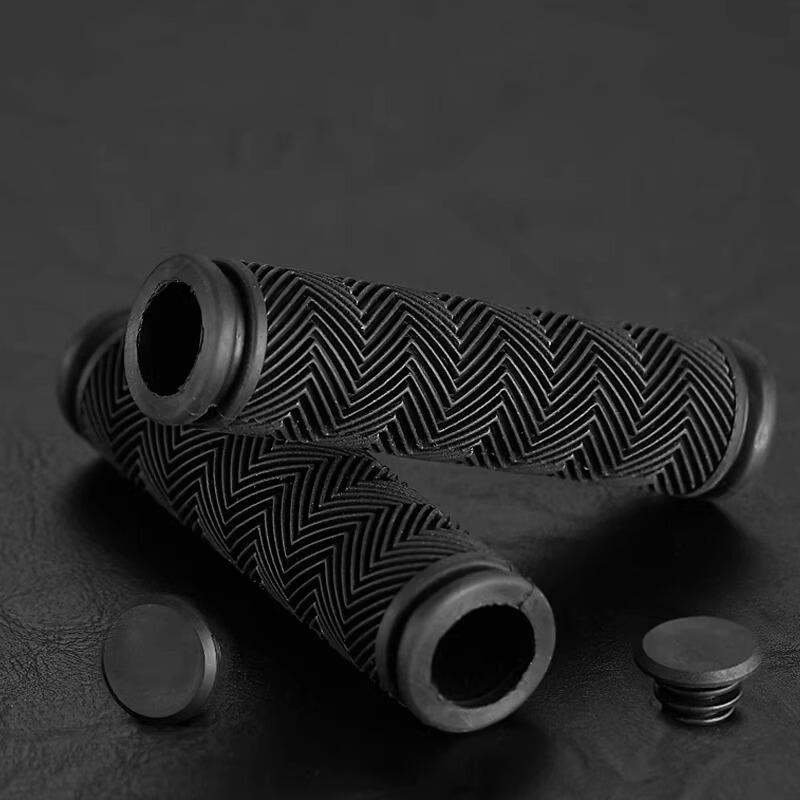 山地自行车橡胶把套通用单车防滑硅胶车把手套配件大全减震把堵|undefined