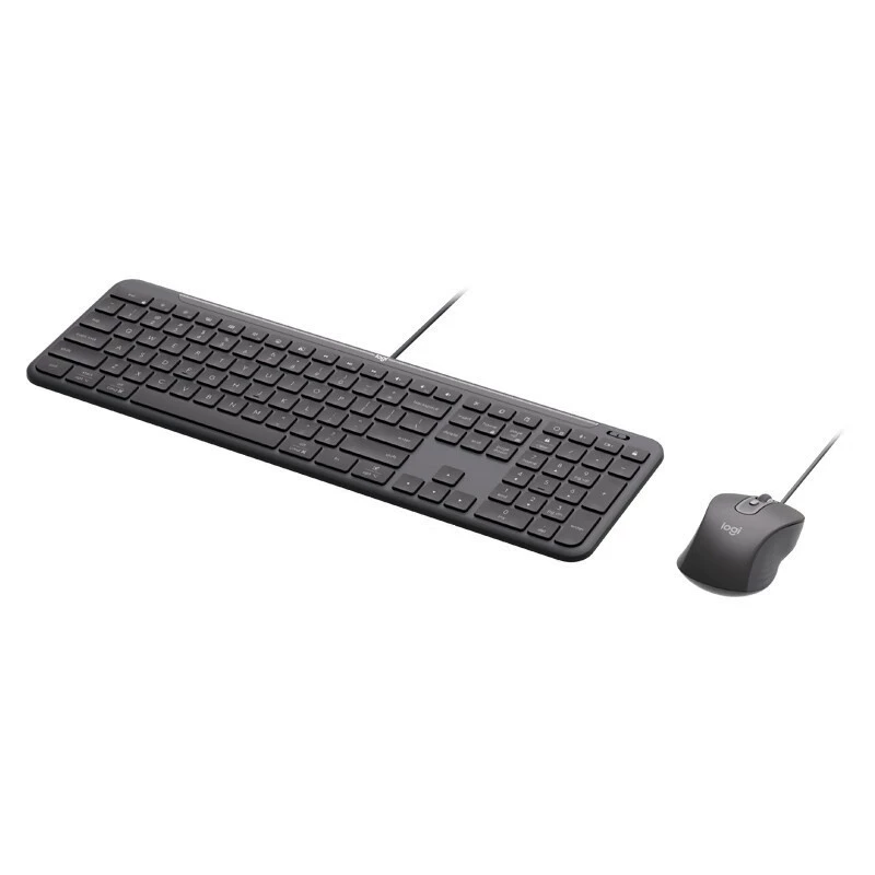 Комплект Logitech: клавиатура и мышь, деловой версии