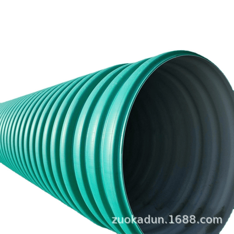 PP-HM双壁波纹管绿高强度耐用市政排水排污管耐腐蚀muhdpe合金管