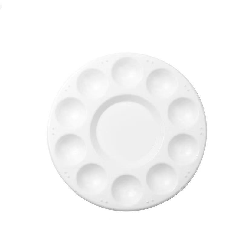 Ten hole pigment tray