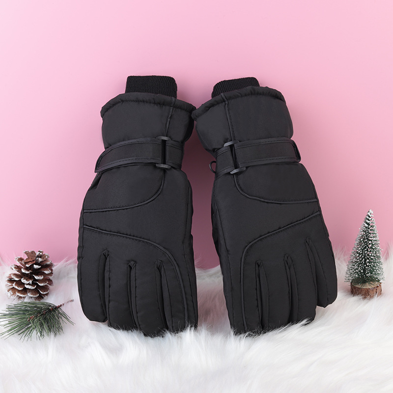 Guantes personalizados con logotipo de texto publicitario para enviar regalos corporativos de invierno para hombres y mujeres guantes calientes impresos personalizados