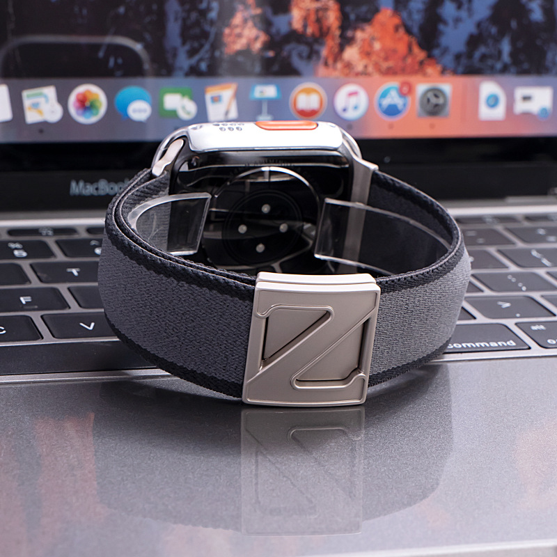Apple Watch ストラップ Apple Watch ナイロン織り Z 字型磁気バックル Huawei GT4/5 時計ストラップ 22mm に適しています。|undefined