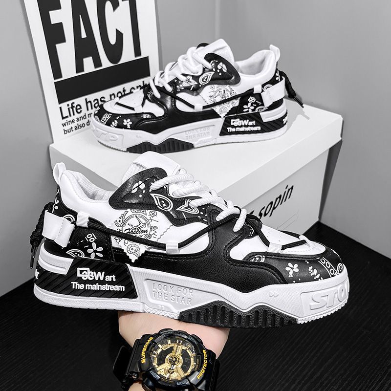 2026 nuevos zapatos de invierno transpirables de skate in-mode zapatos deportivos casuales zapatos de running zapatos de hombre juvenil zapatos antideslizantes