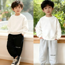 【现货】HD儿童卫裤2025春秋季新品童装运动裤字母刺绣男童休闲裤