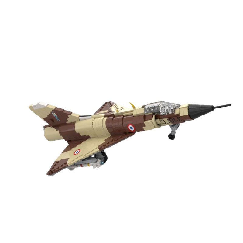 Fighter Jet Building Block Model Educational Assembly Toy Set_voghion.com
