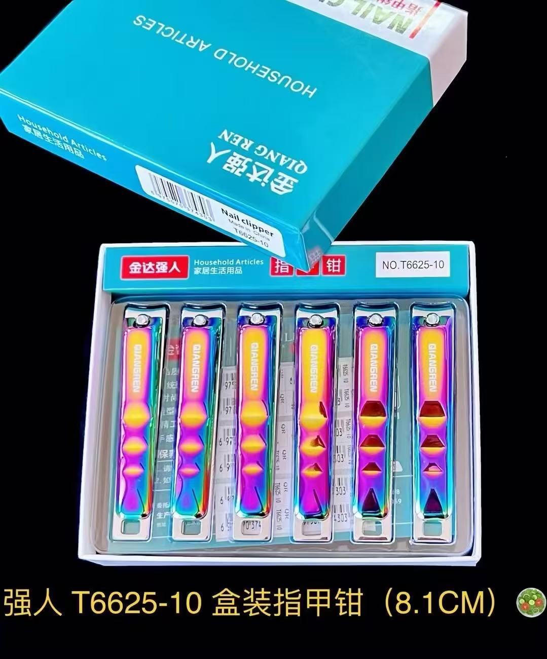 Cuchillos de uñas Jinda Strong 100 cortadores de uñas grandes, medianos y pequeños, cortaúñas de boca plana y cortaúñas de boca oblicua al por mayor