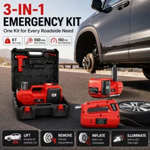 8t Electric Hydraulic 0kg Ton 12V Car Electric Oil Press 0kg Ton for Off-Road Vehicles Suvs and Trucks Tire Changing