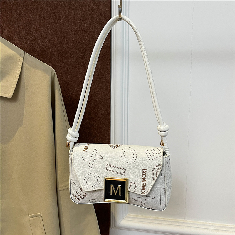 Fashion bagsM bolso de brazo otoño 2024 bolso nuevo estilo de alta moda moda moda bolso de hombro