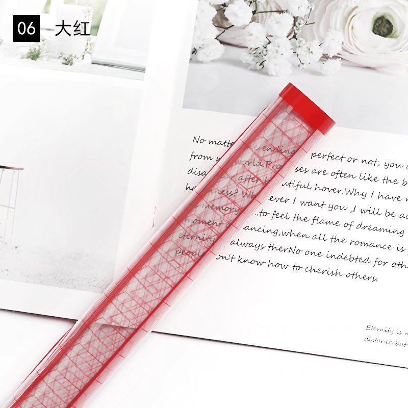 Flower party fabricantes al por mayor nuevos productos transfronterizos tela de araña embalaje de flores de papel de vidrio florista embalaje de flores de regalo