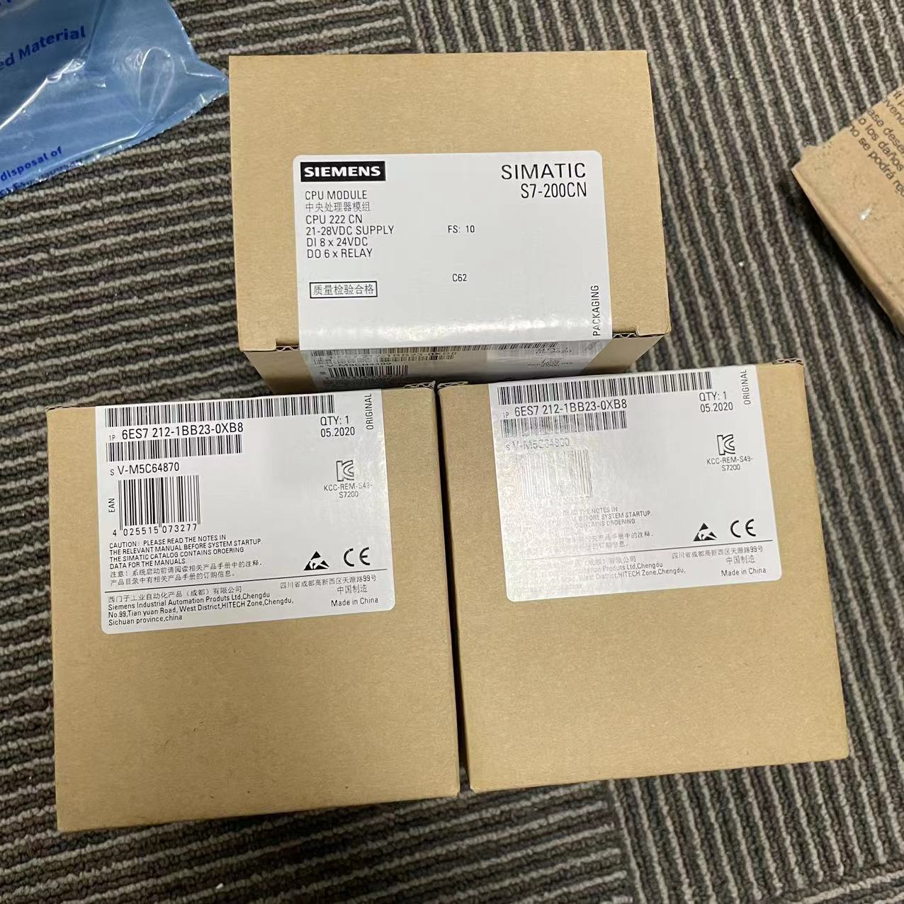 现货供应原装西门子6ES7 212-1BB23-0XB8 CPU 222 紧凑型设备