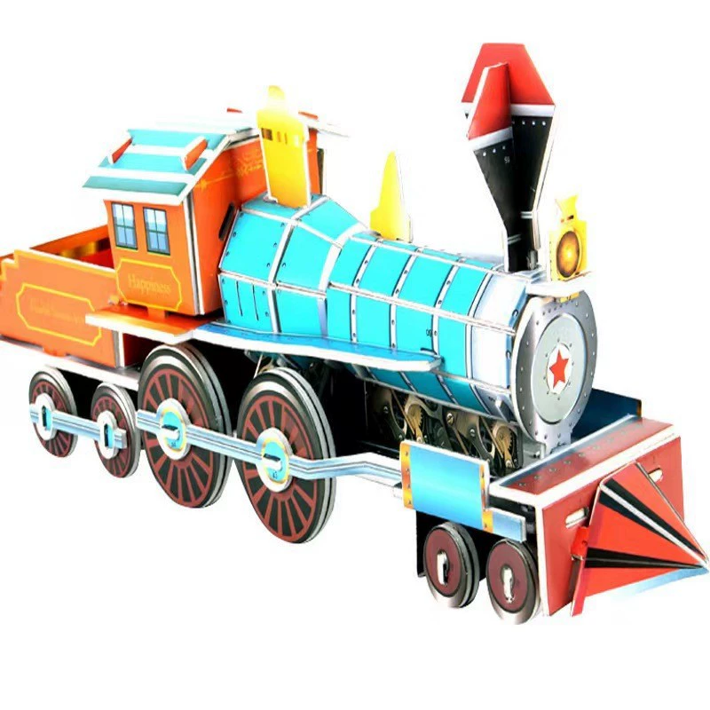 Three dimensional brainteaser, toy, house, interactive constructor, DIY, in 3d format, family style, Birthday gift