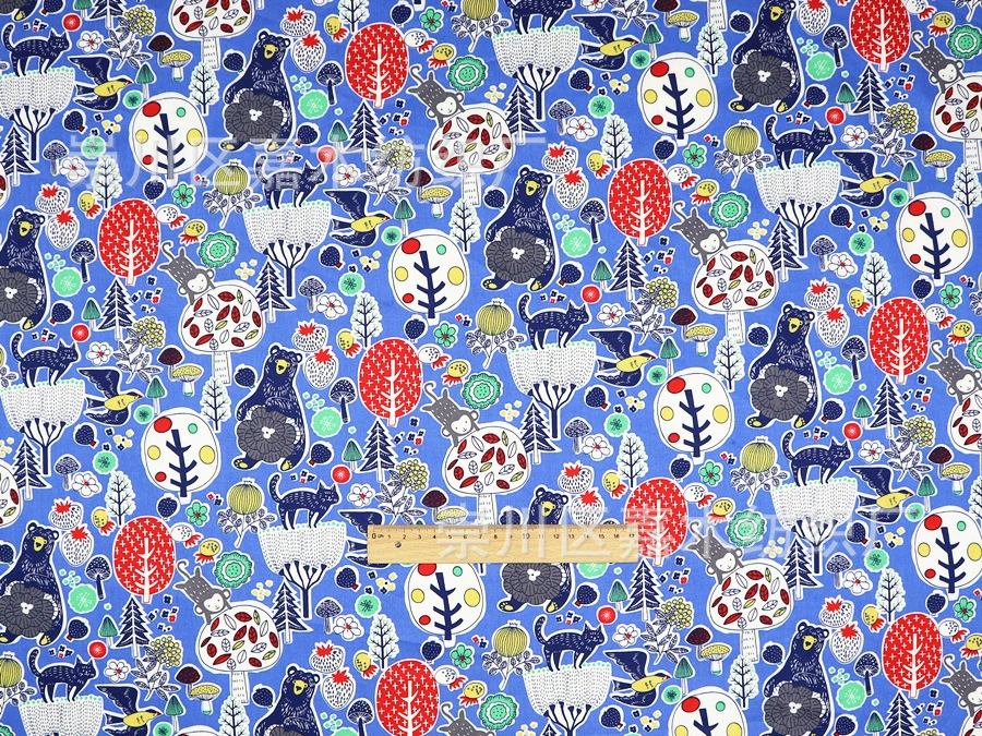 Хлопковая детская ткань с мультяшным рисунком, наволочка, простыня